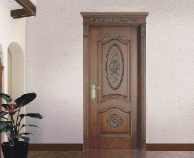 熱門產(chǎn)品鑫順來XJSD-011實木雕花烤漆門