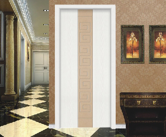 廠價直銷愉心X-4023平開顯紋實木烤漆門