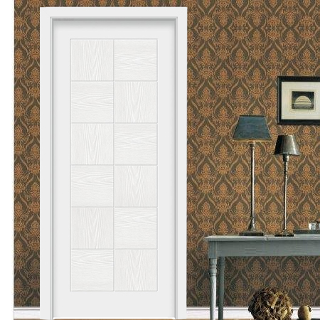 廠價直銷鑫順來X-4027平開顯紋實木烤漆門