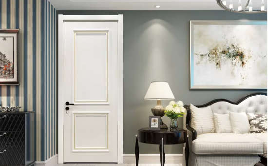 廠價直銷鑫順來X-5010平開外扣實木烤漆門