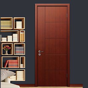 廠價直銷鑫順來X-6029平開實木烤漆門