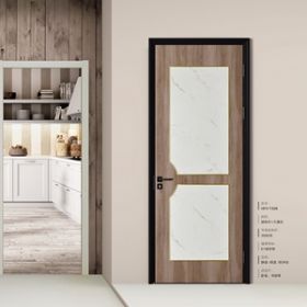 新品上市鑫順來X-8003平開環保無漆鋁木門