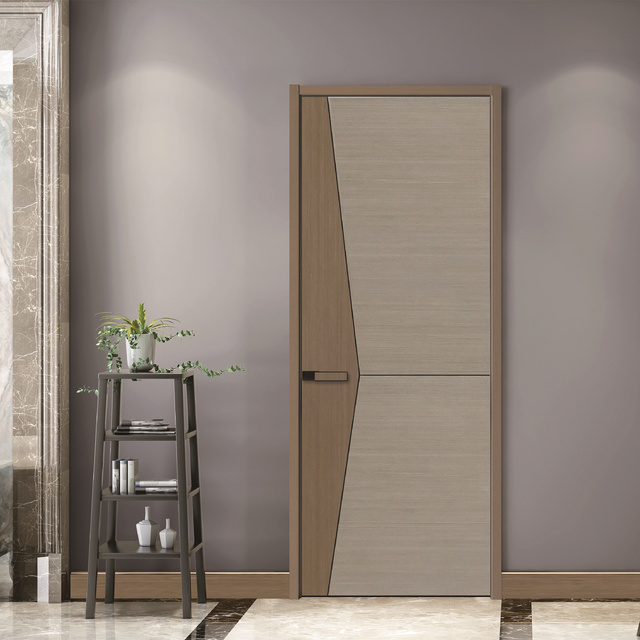 廠價(jià)直銷鑫順來X-8025平開實(shí)木烤漆門