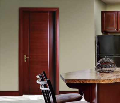 廠價直銷鑫順來X-8036平開實木烤漆門