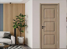 廠價(jià)直銷(xiāo)鑫順來(lái)X-8112平開(kāi)實(shí)木烤漆門(mén)