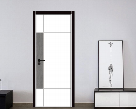 廠價直銷鑫順來X-8123平開叉色實(shí)木烤漆門