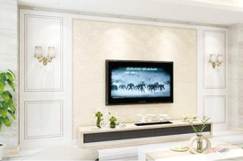 廠價熱銷鑫順來XSL-2106實色豪華電視墻