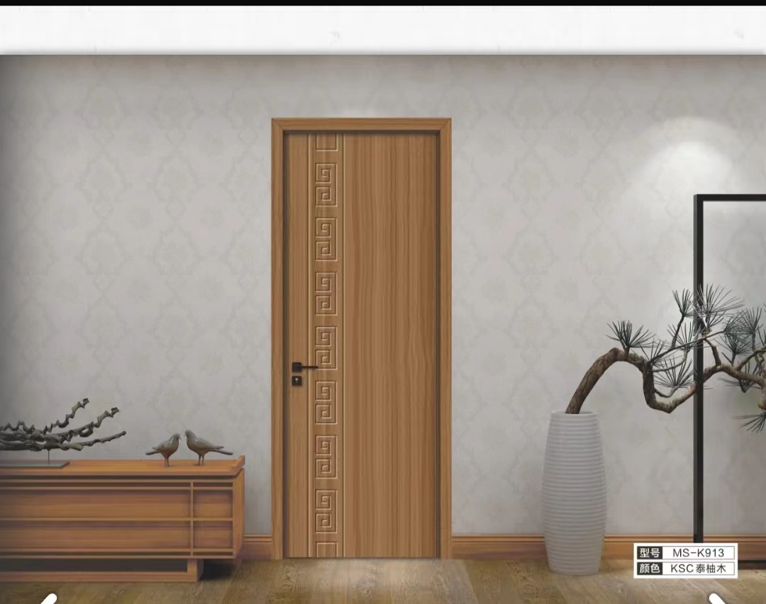 新品熱賣鑫愉世家XS-2333中式實木烤漆門